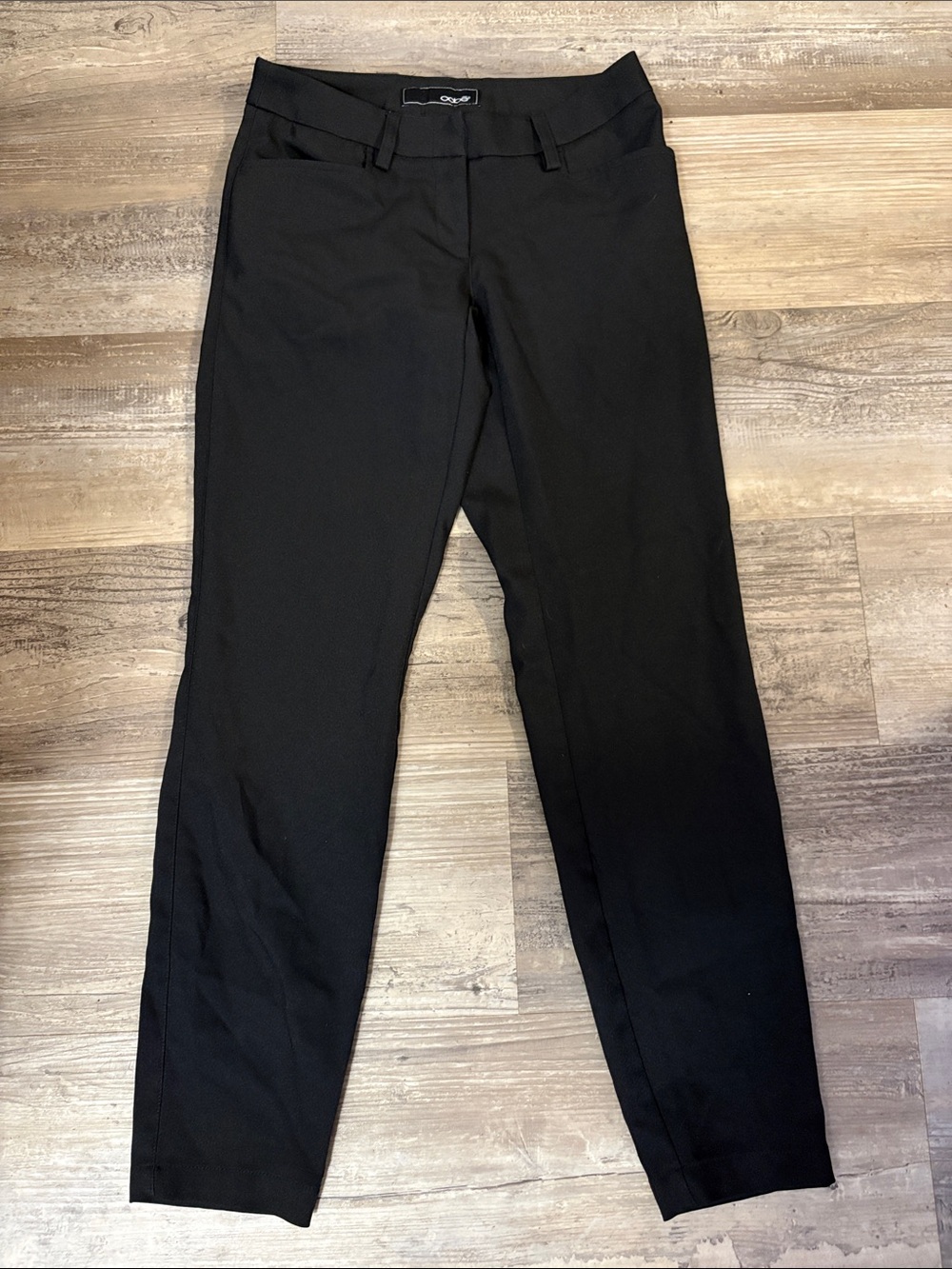 Oobe Chick-fil-A Employee Uniform Straight Leg Black Trousers-Sz 0/29